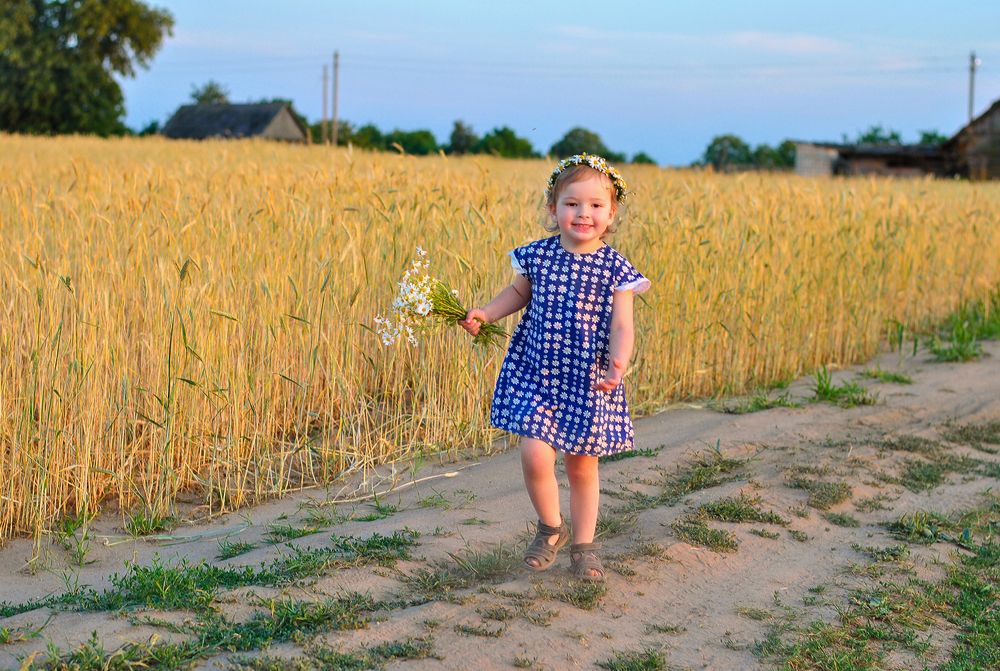 Лето в деревне