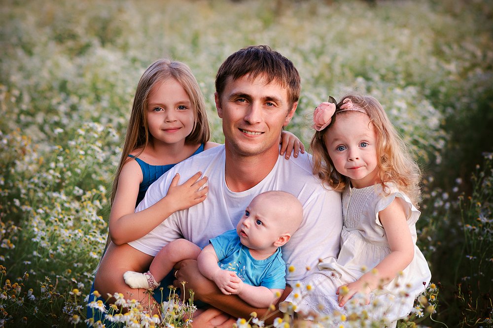 Портрет в ромашках