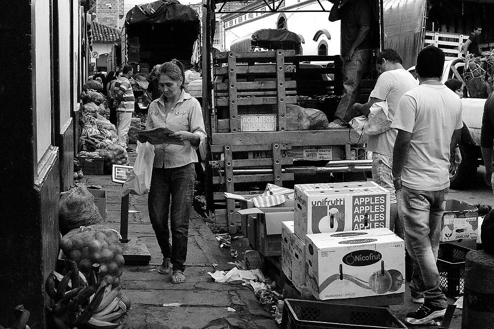 Experiencias lectoras en una plaza de mercado