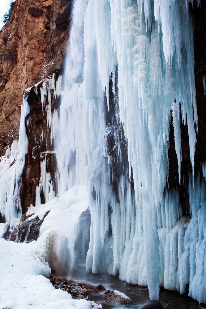 Ледяной водопад