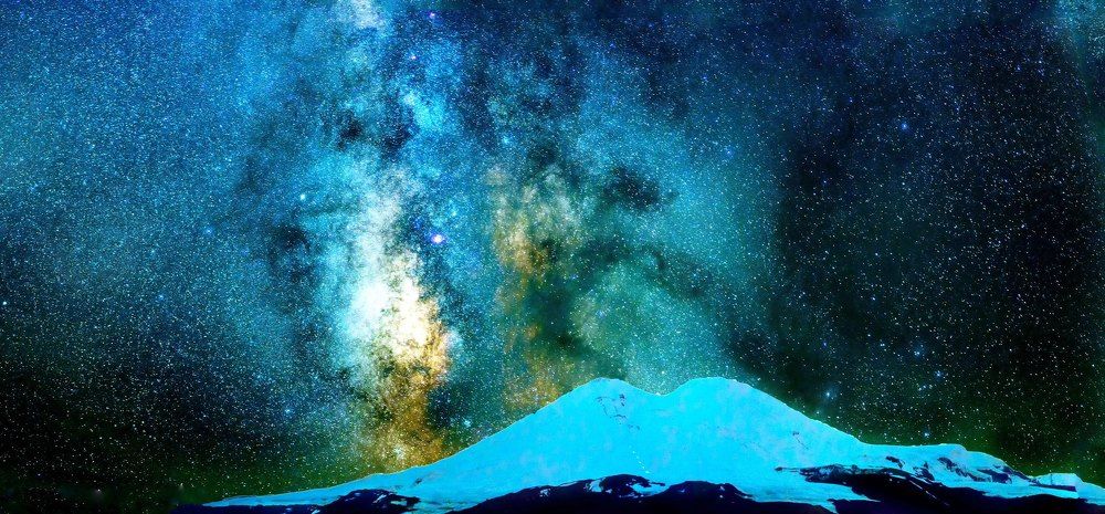 Млечный путь на Эльбрусе