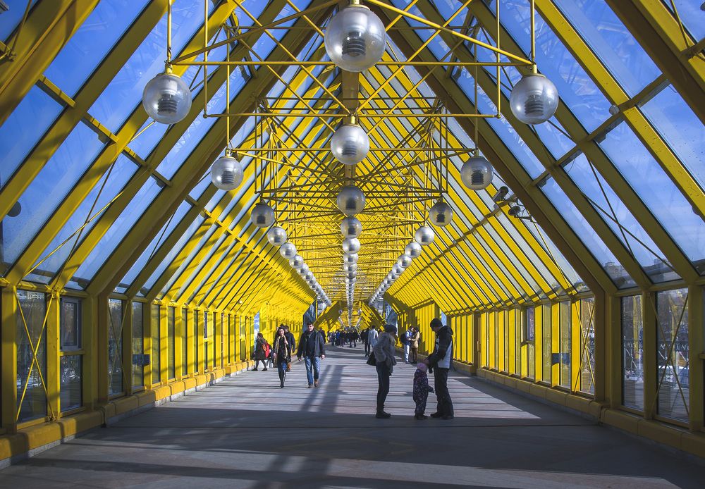 Пушкинский (Андреевский) мост, г. Москва