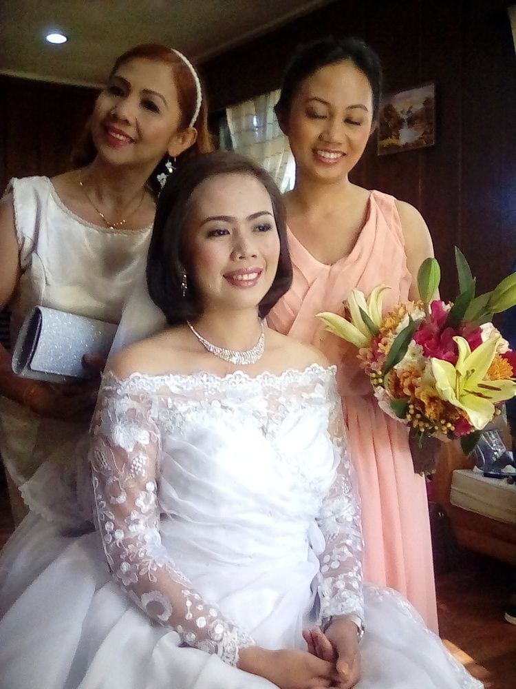 REFLECTIONS: Wishful Ma, daughter and bride's maid