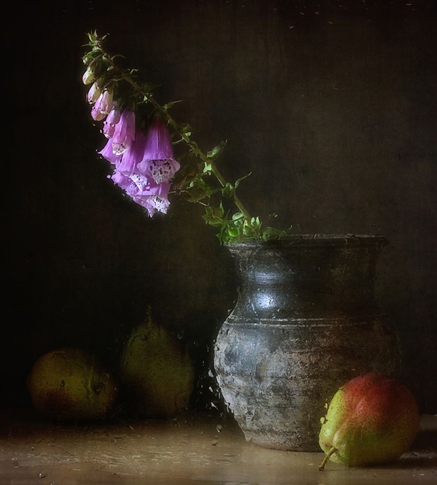 с наперстянкой...