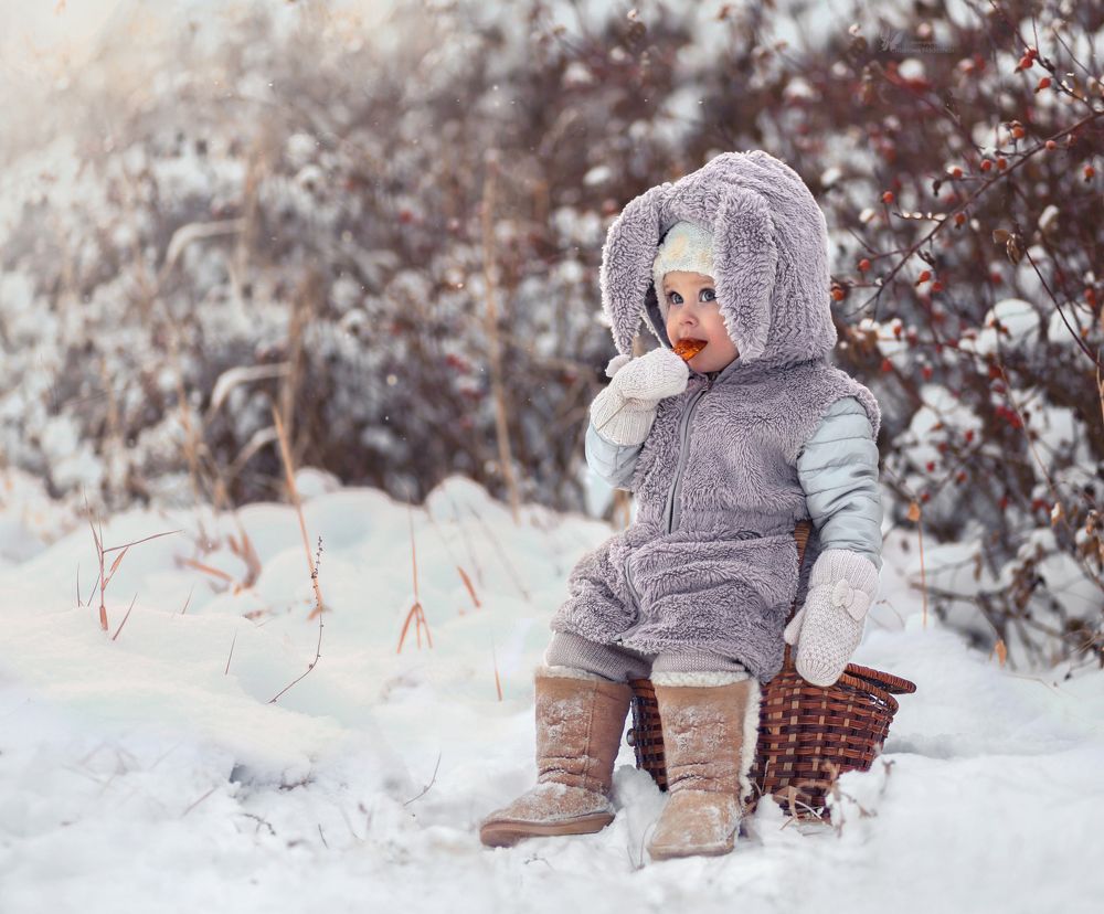 Кролик на прогулке