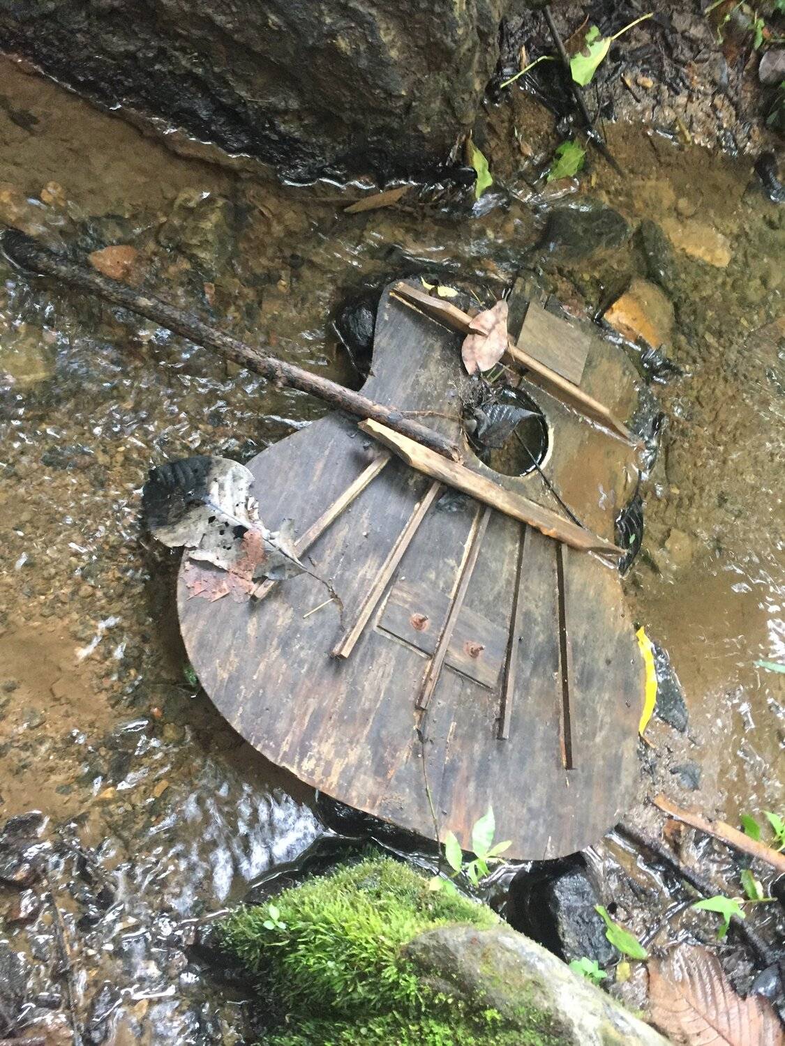 Wrecked Guitar