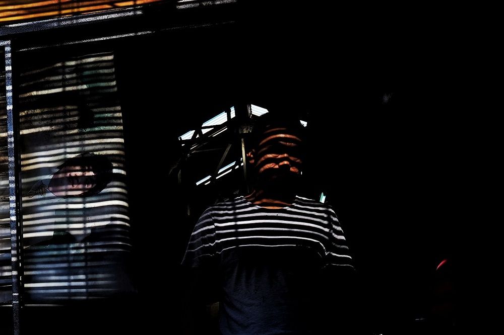 Man in the shadow