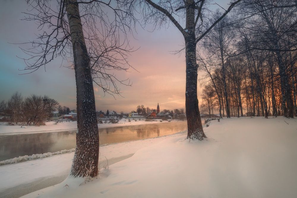 Зима в Павловском Посаде