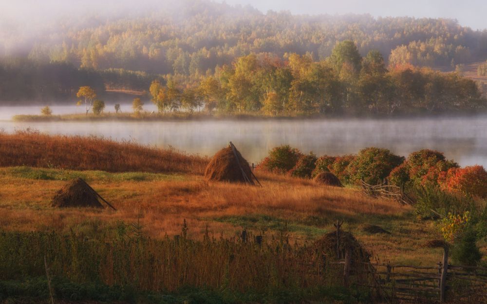 На озере Аушкуль