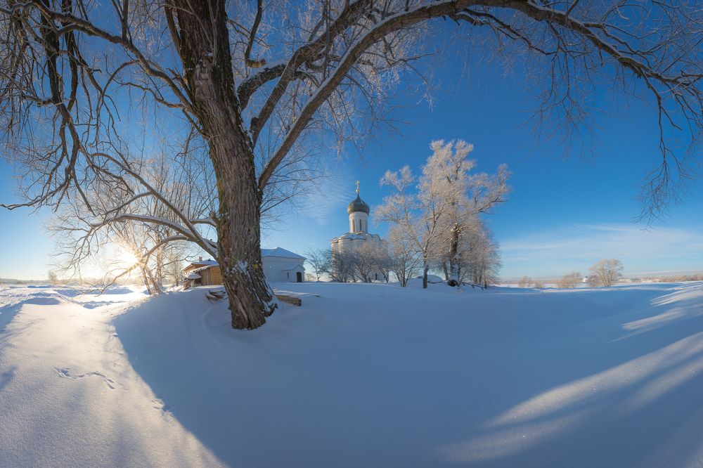 Ясным морозным утром