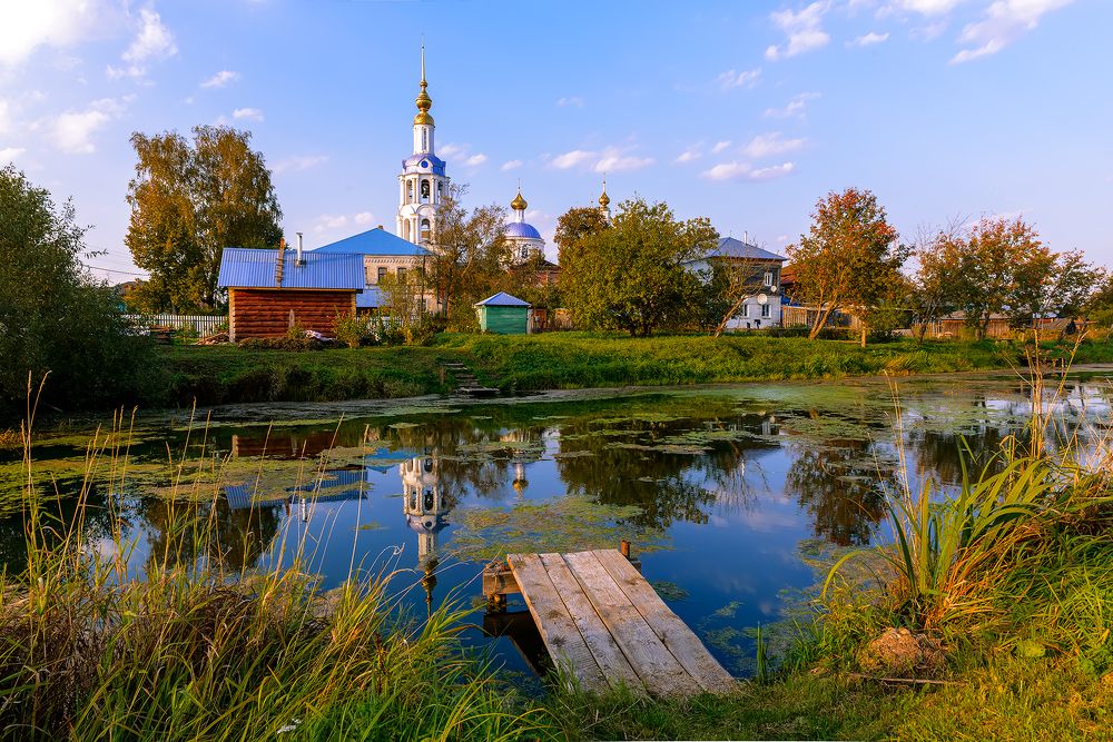 Храм в Заозёрье / Temple in the village of Zaozzerje