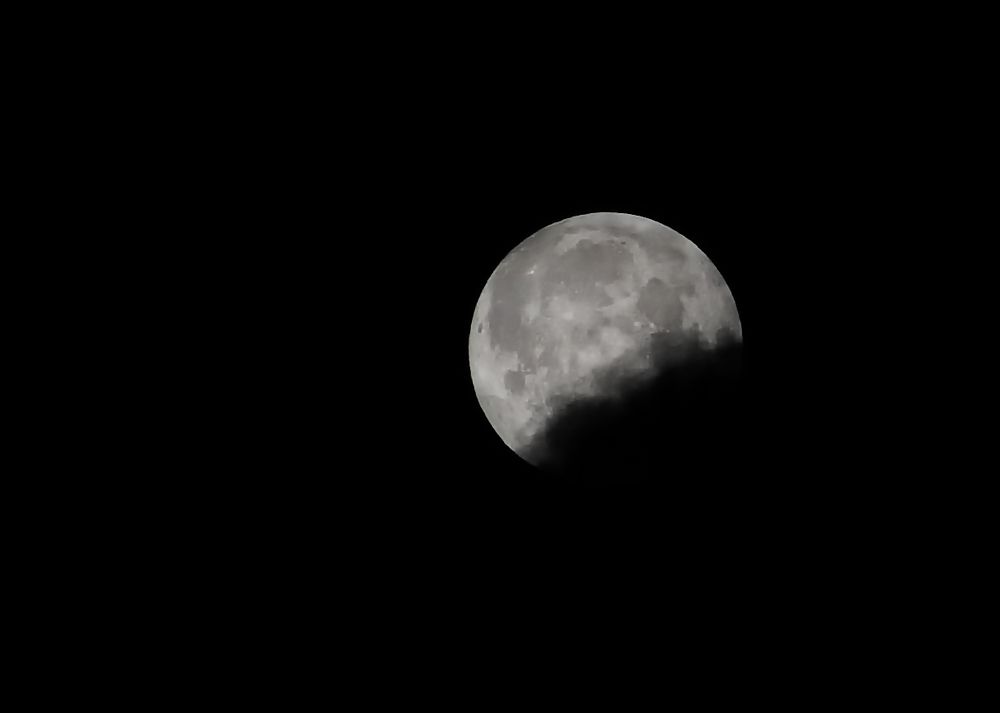 Moon and sky