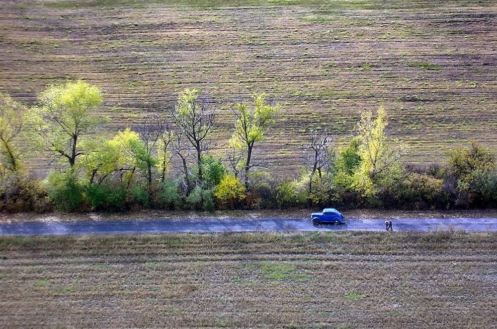 Старый авто.