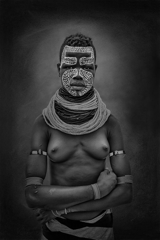 Girl from Karo tribe