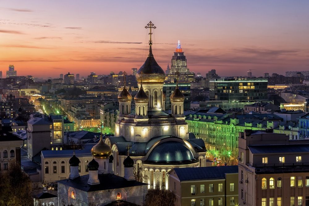 Краски вечернего города