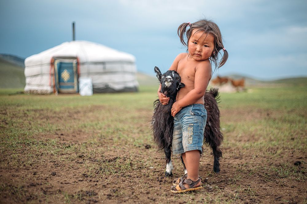 Mongolian boy