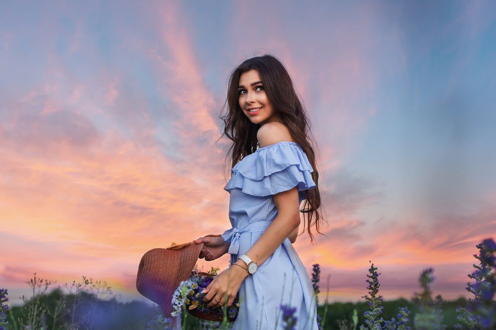 Лавандовое поле