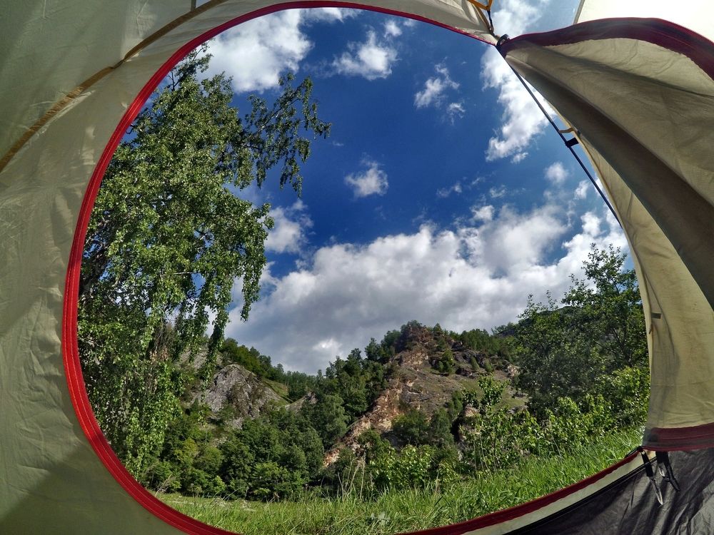 Фото из палатки