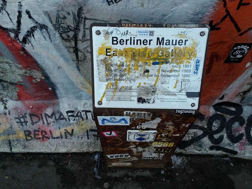 Berlin Mauer-Берлинская стена