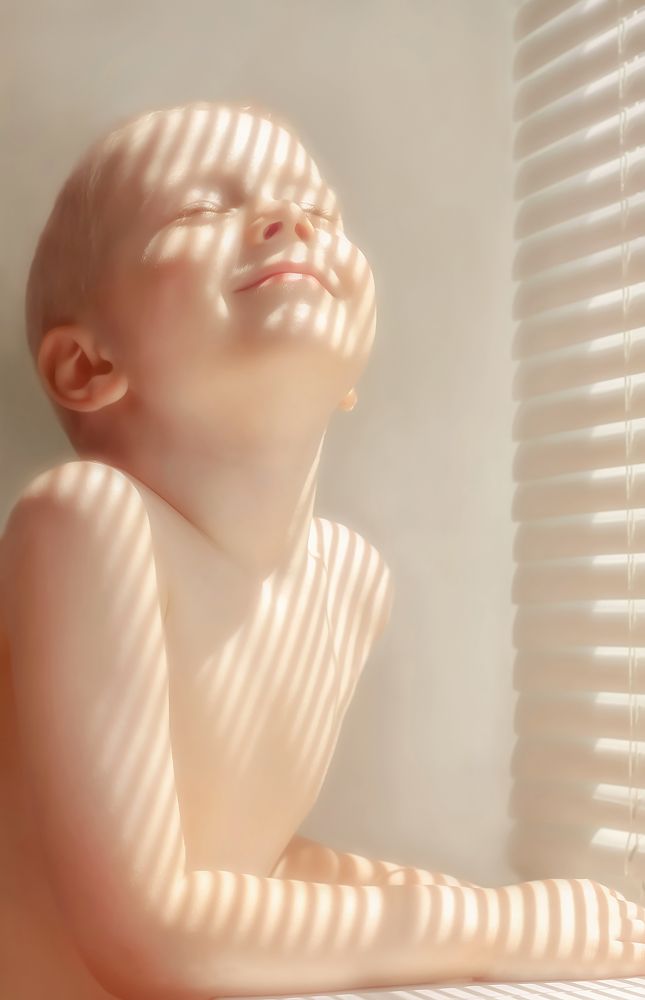 В лучах солнца ...