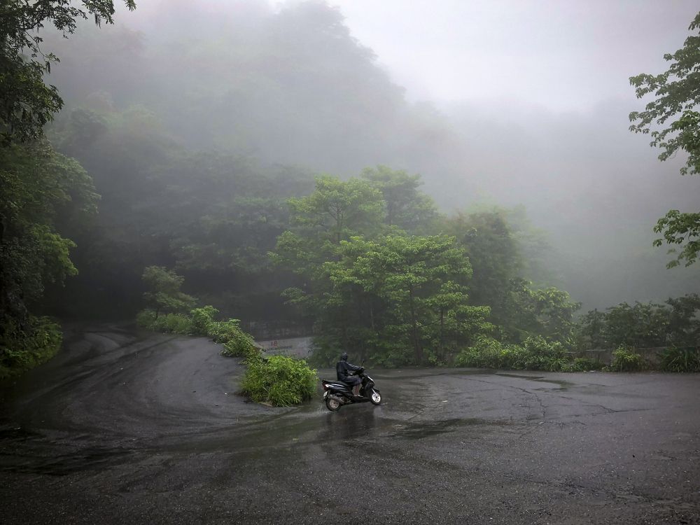 If you don't ride in the rain, you don't ride~