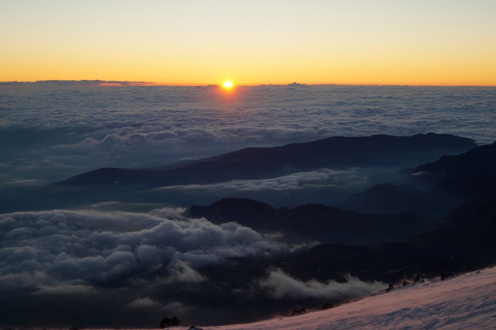 5500 м над уровнем моря