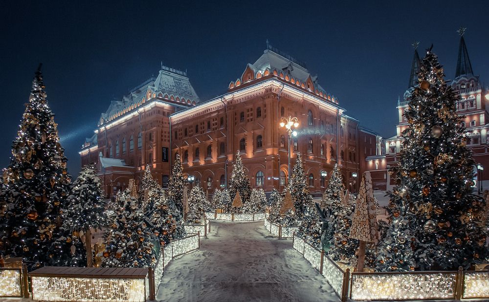 Москва Новогодняя