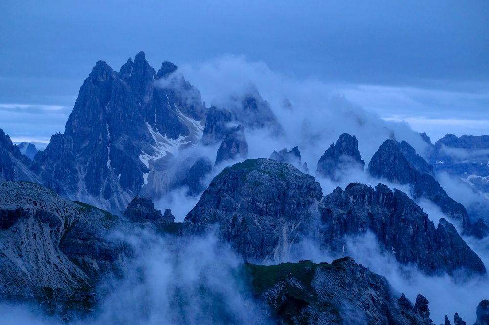 Утро в Альпах