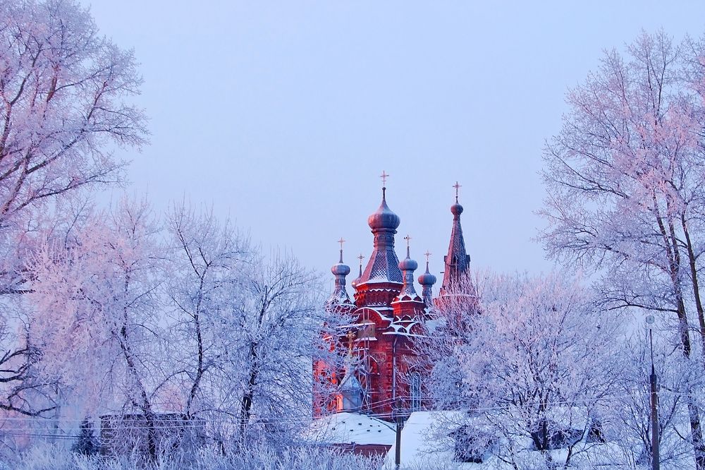 Морозное утро