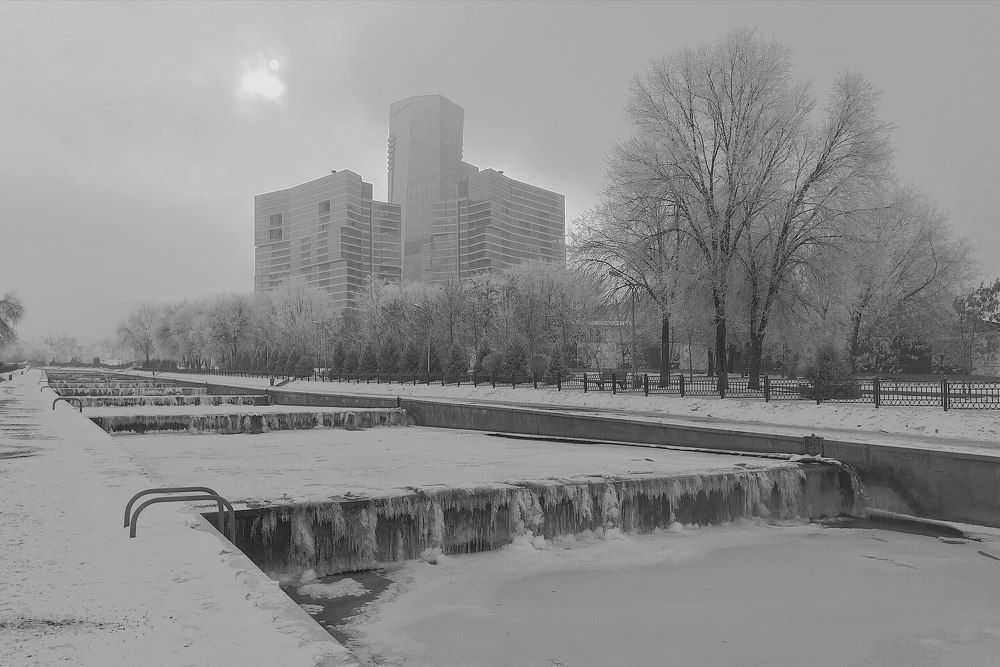 Царство снежной королевы.