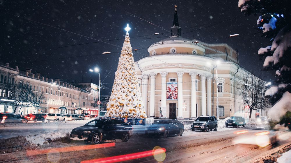 Театр "Свободное пространство".Зима
