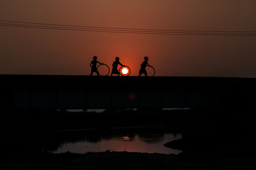 Over The Blood Red Sun