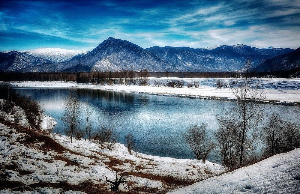 Река Катунь.