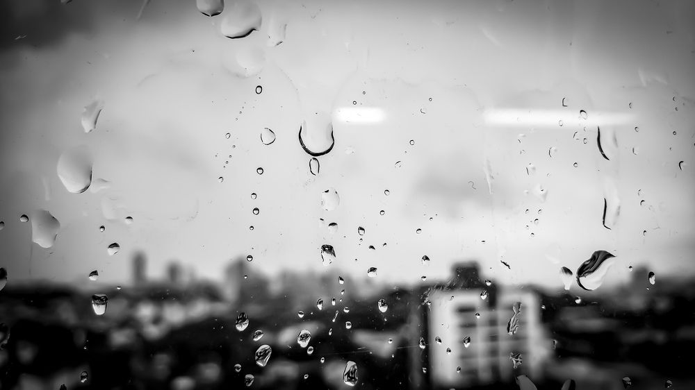 Raindrops on the Glass
