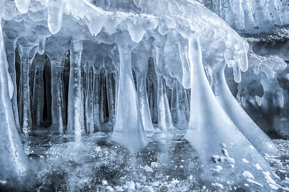 ледяная  колоннада