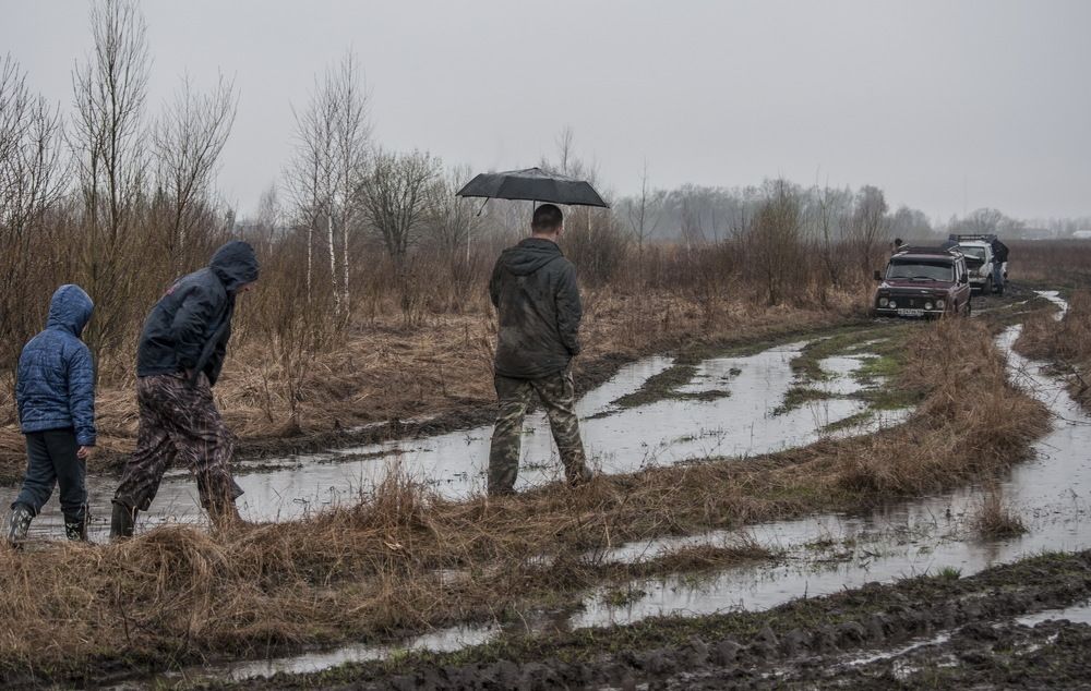 Не доехали...