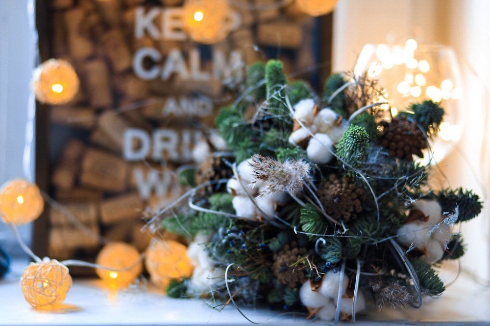 Зимний букет