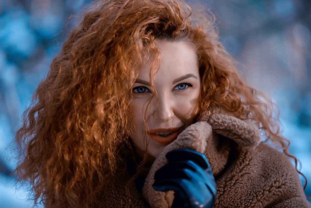 рыжее солнце