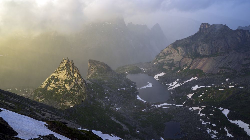 Во время грозы