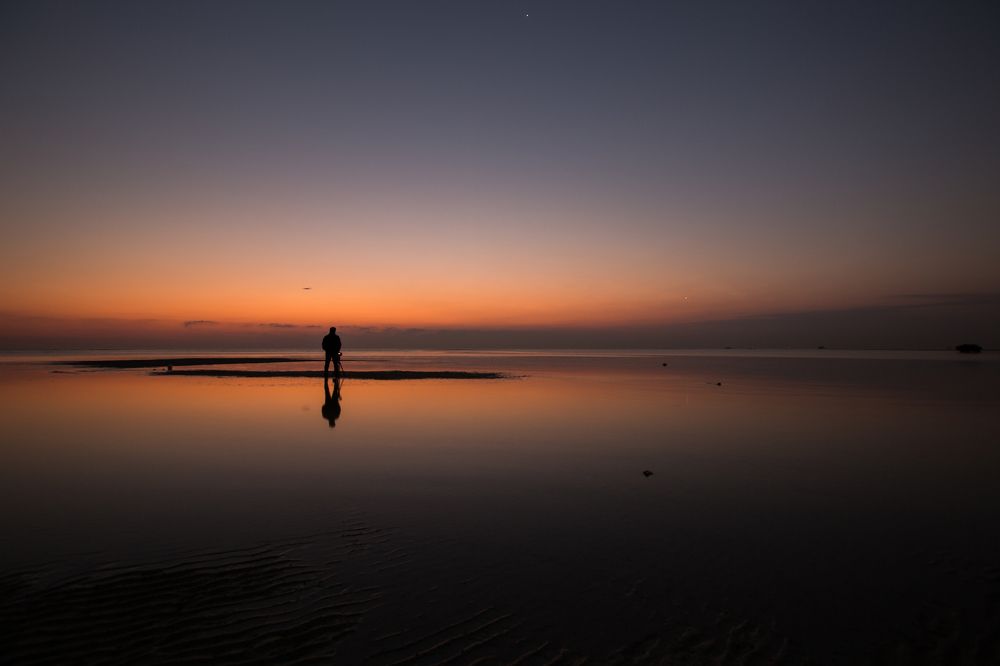 Waiting for the sunrise