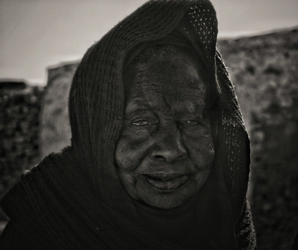 Nubian old woman