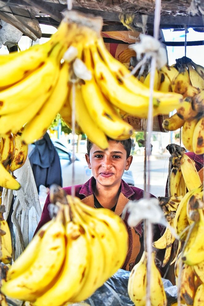 Banana seller