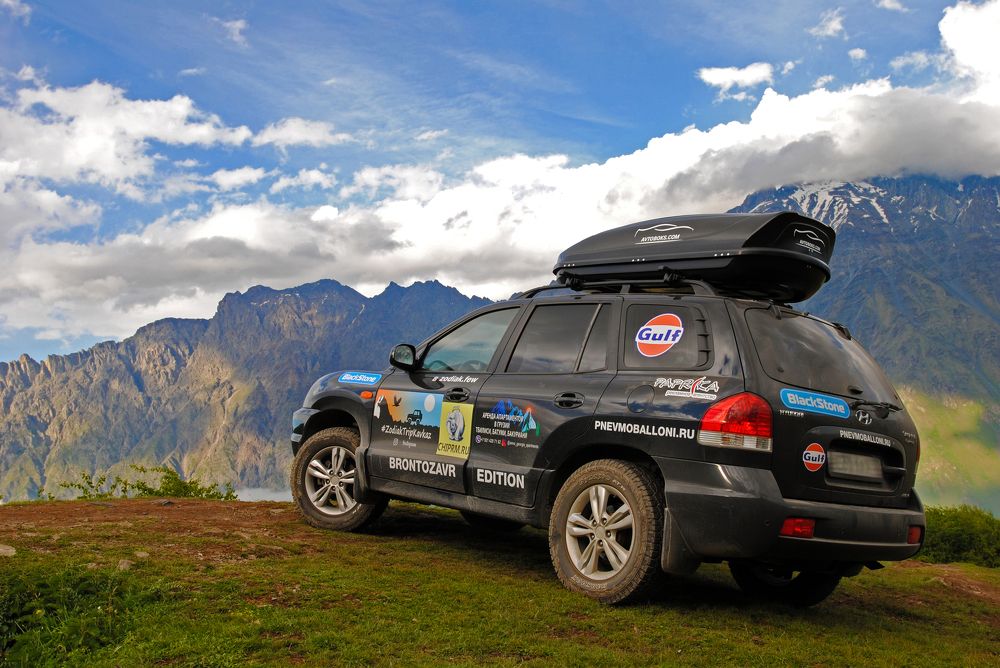 Santa Fe Brontozavr Edition в Грузии