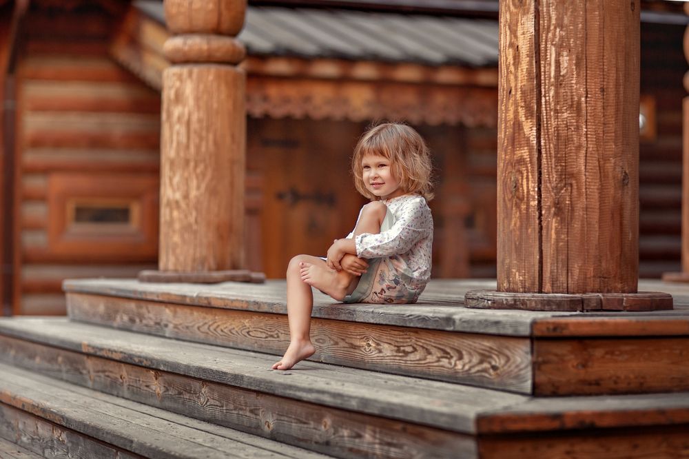 утро в селе