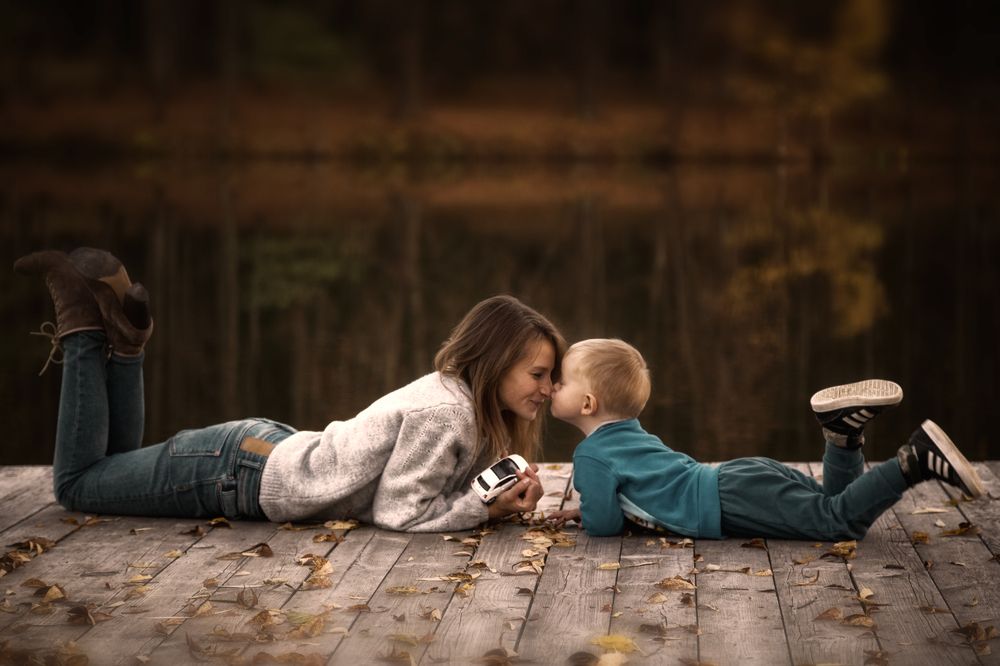 Сестренка с сыном