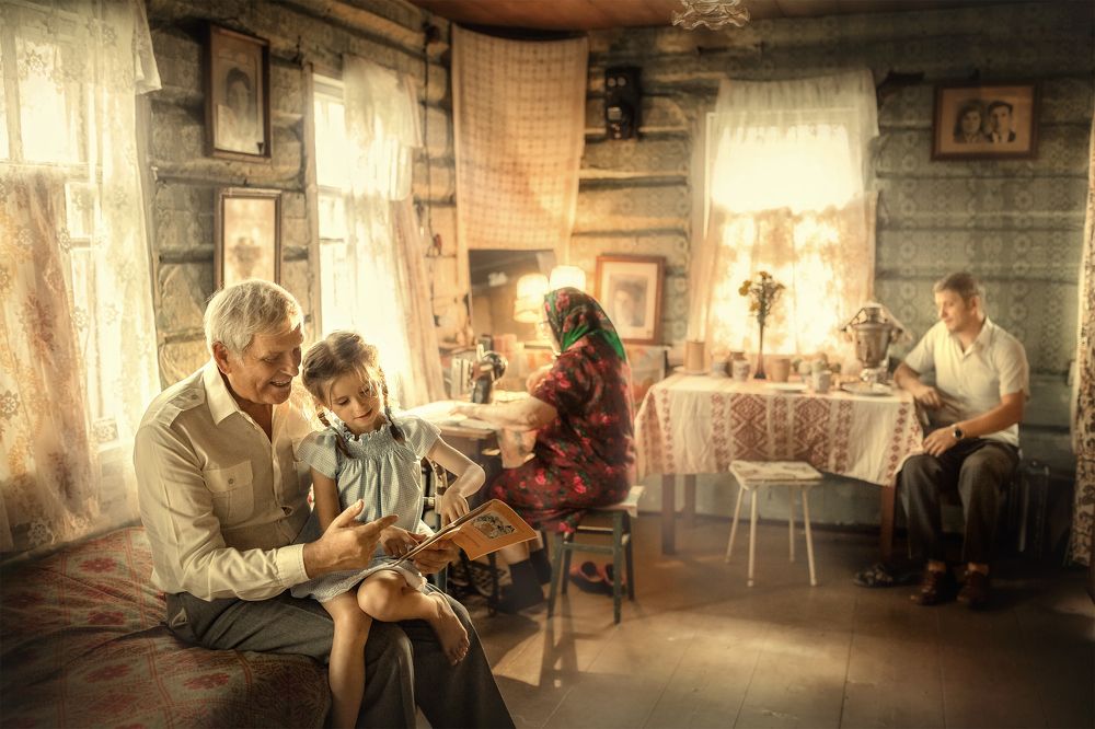 лето в деревне