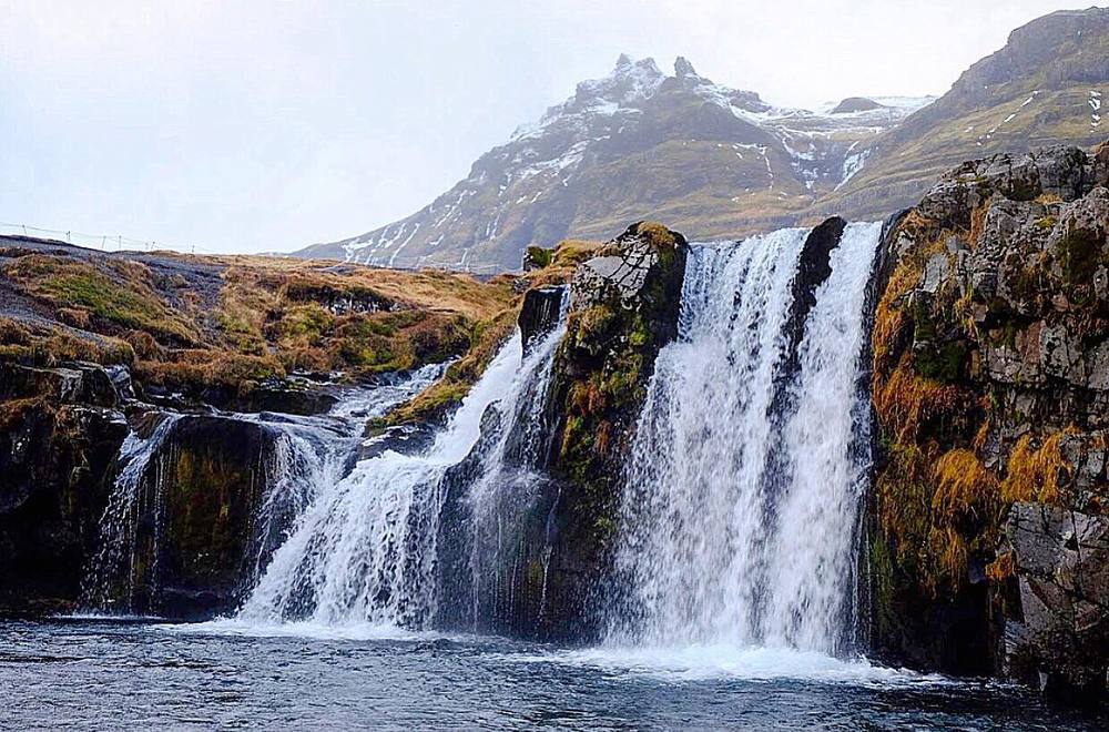 Kirkjufellsfoss of West Iceland