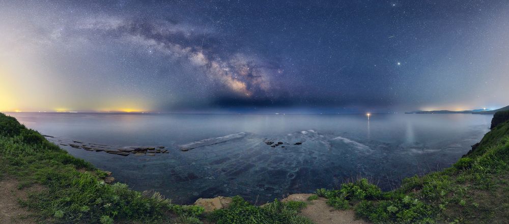 Млечный Путь над рифом