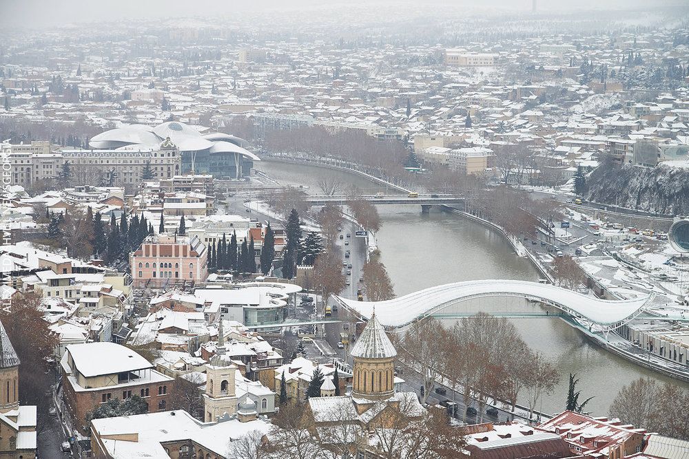 Зимний Тбилиси