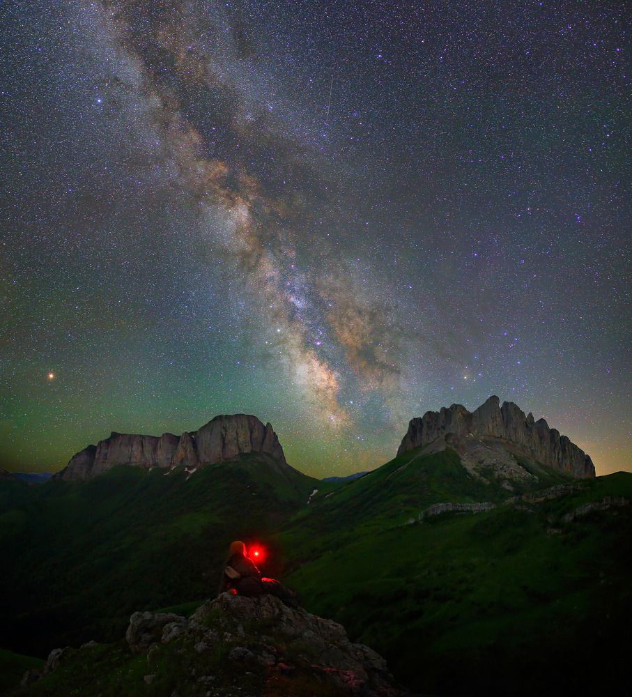 Астрофотограф у Чертовых Ворот